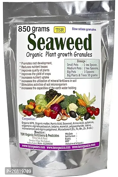 Seaweed Micronutrient Granules 850 Grams All Purpose Organic Fertilizer For Vegetable Fruits Flowers And Leafy Plants