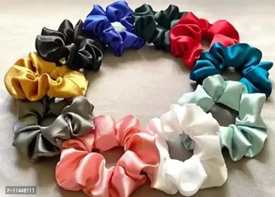 Luxury Satin Scrunchies For Women Girls Anti-Hair-Breakage, Hair Ties, Scrunchies Set For Girls, Women