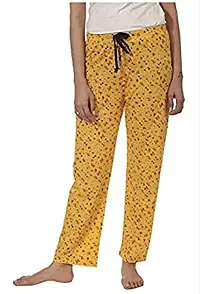 DOLLIT Women's Track Pant Lower Cotton Printed Payjama Soft Cotton Night Wear Payjama for Women Pack of 3-thumb1