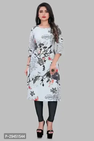 Fancy Crepe Kurtas For Women-thumb0