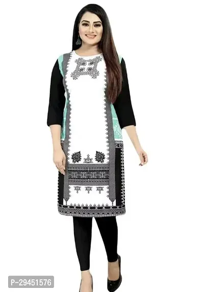 Fancy Crepe Kurtas For Women-thumb0