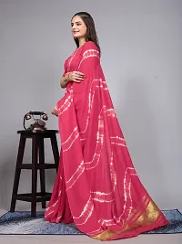 Stylish Cotton Silk Printed Saree with Blouse Piece-thumb4