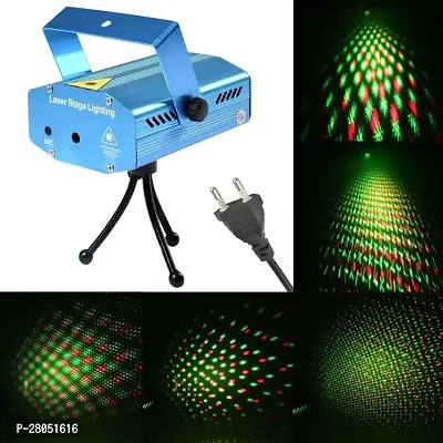 Christmas Mini Laser Projector Stage Lighting Sound Activated Laser Light for Party and DJ