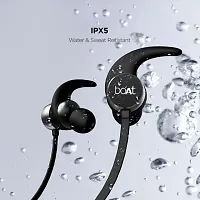 boAt Rockerz 255 in Ear Bluetooth Neckband with Upto 8 Hours Playback, Secure Fit, IPX5, Magnetic Earbuds, BT v5.0 and Voice Assistant(Active Black)-thumb1