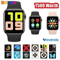 T500 New Bluetooth Smartwatch for Touch Screen Smart Fitness Band Watch with Heart Rate Activity Tracker Waterproof Body Smart Android Watch.-thumb1
