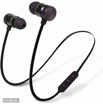Wireless Sport Magnet Bt Best For Running And Gym Compatible Bluetooth Headset With Mic Red In The Ear