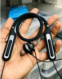 One Bullet Plus Integrated Controls and Lightweight Design Bluetooth Wireless Headphone Headset Neckband in Ear Earphones with Mic and Upto 10 Hours Playback, 12mm Drivers, IPX5, Magnetic Eartips-thumb3