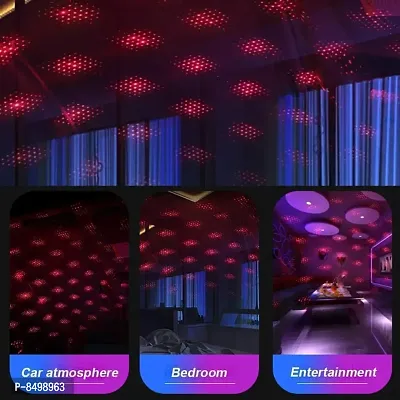 USB Star Projector Night Light Car Roof Lights, Portable USB Night Light Decoration-thumb2