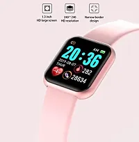 Boat D20 Y68 Fitness Band Smartwatch Ndash Single Touch Interface Water Resistant Workout Modes Quick Charge Sports Smartwatch For Boys And Girls Ndash Jet Black Pink-thumb3
