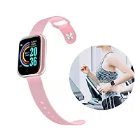 Boat D20 Y68 Fitness Band Smartwatch Ndash Single Touch Interface Water Resistant Workout Modes Quick Charge Sports Smartwatch For Boys And Girls Ndash Jet Black Pink-thumb4