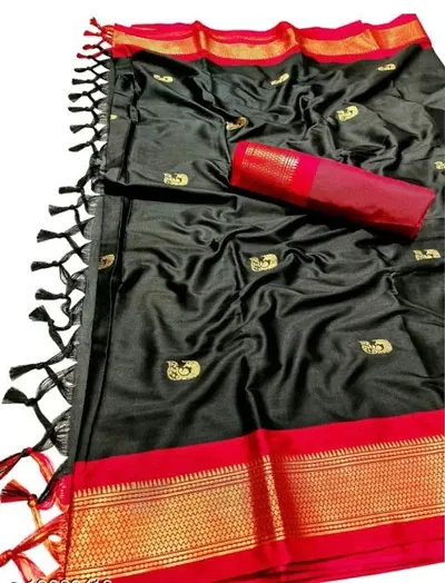 Classic Silk Saree with Blouse piece