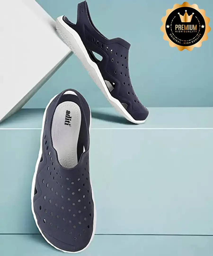 Shovio Women's DR-Plus Navy Fashion Slippers (3 UK / 36 EURO) : Amazon.in:  Shoes & Handbags
