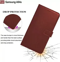 Stylish Flip Cover for Samsung Galaxy A04s-thumb1