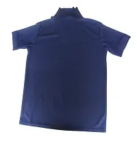 Solid Polo T-Shirt for Men Wrinkle-Free with Colour Soft  Breatheable Rich Cotton Blend-thumb1