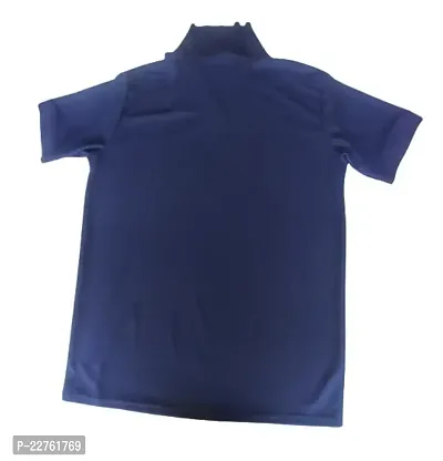 Solid Polo T-Shirt for Men Wrinkle-Free with Colour Soft  Breatheable Rich Cotton Blend-thumb2