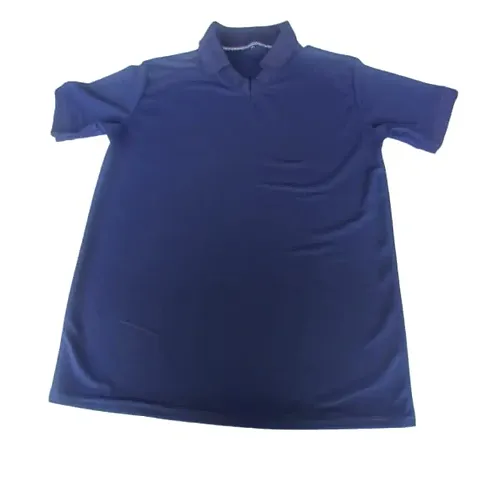 Solid Polo T-Shirt for Men Wrinkle-Free with Colour Soft Breatheable Rich Blend