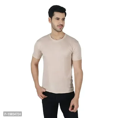 trending solid round neck tshirts-thumb0