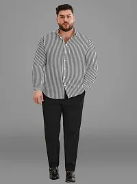 Stylish Cotton Striped Casual Shirt for Men-thumb1