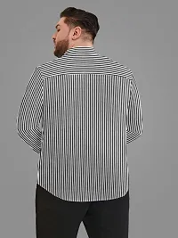 Stylish Cotton Striped Casual Shirt for Men-thumb2