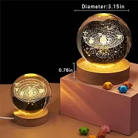 Jeko Universe Crystal 3D Glass Ball Night LED Lamp-thumb1