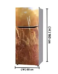 Trendy Abstract Nature Sunset Fridge Wallpaper Poster Adhesive Vinyl Sticker Fridge Wrap Decorative Sticker (Pvc Vinyl Covering Area 60Cm X 160Cm)-thumb2