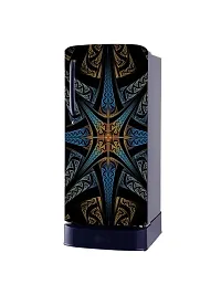 Trendy Abstract Design Colorfull Decorative Fridge Sticker Multicolor Vinyl 120X60-Sdpcfs440-thumb1