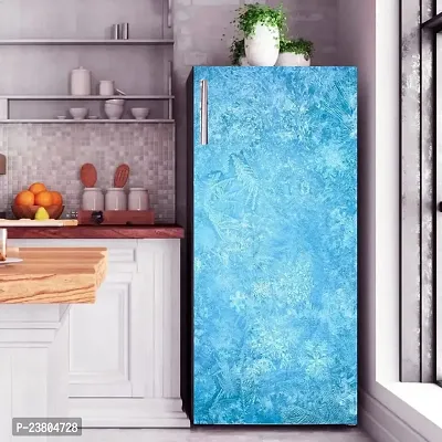 Psychedelic Collection Beautiful Colorfull Decorative Fridge Sticker (Multicolor PVC Vinyl 120x60)-thumb3