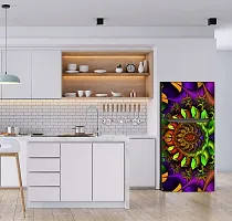 Trendy Abstract Design Colorfull Decorative Fridge Sticker Multicolor Vinyl 120X60-Sdpcfs441-thumb3