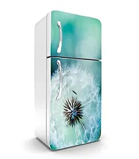 Psychedelic Collection Vinly 3D FlowerDecorative Extra Large PVC Vinyl Fridge Sticker (Multicolor, 60 cm X 160 cm)_PCFS85_WP-thumb2