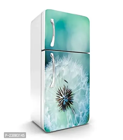 Psychedelic Collection Vinly 3D FlowerDecorative Extra Large PVC Vinyl Fridge Sticker (Multicolor, 60 cm X 160 cm)_PCFS85_WP-thumb3