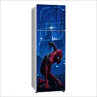 Psychedelic Collection Spider Man vs Doctor octopusDecorative Extra Large PVC Vinyl Fridge Sticker (Multicolor, 60 cm X 160 cm)_FD828_WP-thumb1