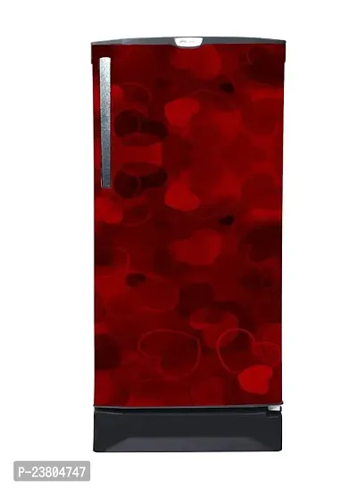 Psychedelic Collection Abstract Design Coloufull Flower Fridge Sticker(Multicolor Vinyl 120X60)-SD_PCFS394-thumb2