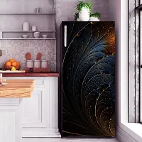 Psychedelic Collection Abstract Design Colorfull Decorative Fridge Sticker Multicolor Vinyl 120x60-SD_PCFS448-thumb4