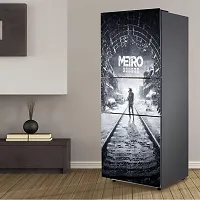 Psychedelic Collection Metro Exodus Last Light 4a gamesDecorative Extra Large PVC Vinyl Fridge Sticker (Multicolor, 60 cm X 160 cm)-thumb4