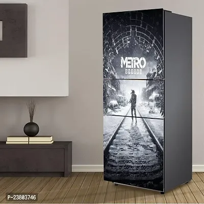 Psychedelic Collection Metro Exodus Last Light 4a gamesDecorative Extra Large PVC Vinyl Fridge Sticker (Multicolor, 60 cm X 160 cm)-thumb5