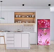 Trendy Abstract Colourfull Design Fridge Wrap Decorative Sticker (120 Cmx60Cm )-thumb3