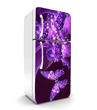 Psychedelic Collection Vinly HD 3D DesingDecorative Extra Large PVC Vinyl Fridge Sticker (Multicolor, 60 cm X 160 cm)_PCFS95_WP-thumb3