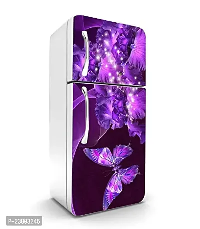 Psychedelic Collection Vinly HD 3D DesingDecorative Extra Large PVC Vinyl Fridge Sticker (Multicolor, 60 cm X 160 cm)_PCFS95_WP-thumb4