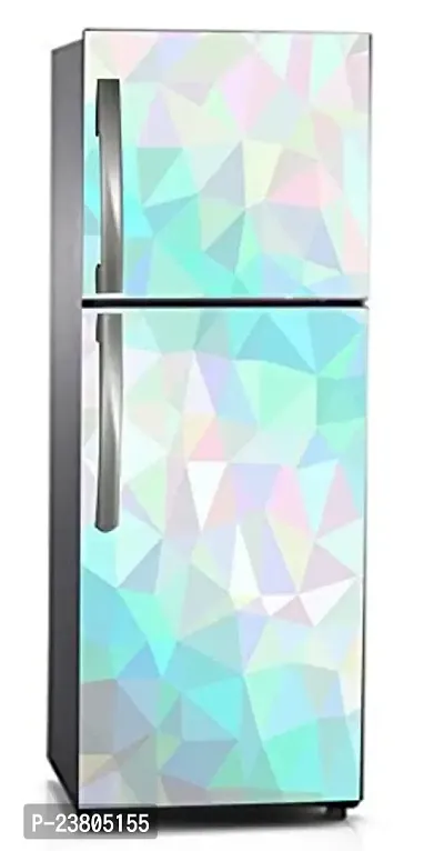 Psychedelic Collection Vinly HD 3D DesingDecorative Extra Large PVC Vinyl Fridge Sticker (Multicolor, 60 cm X 160 cm)_PCFS146_WP-thumb2