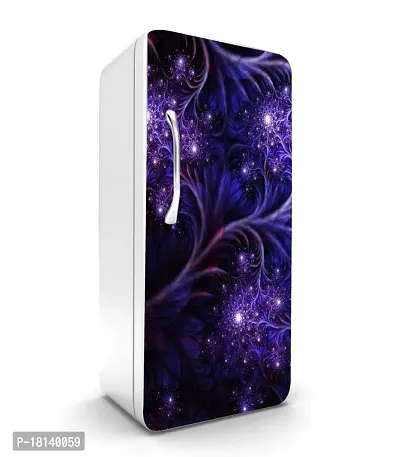 Trendy Abstract Design Colorfull Decorative Fridge Sticker Multicolor Vinyl 120X60-Sdpcfs428