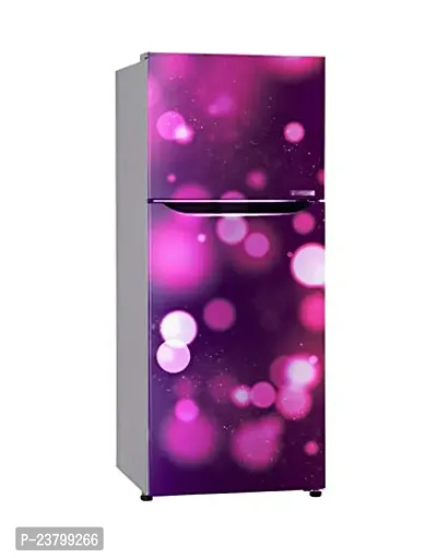 Psychedelic Collection dots boke Violet Colour Wallpaper Poster Adhesive Vinyl Sticker Fridge wrap Decorative Sticker (PVC Vinyl Covering Area 60cm X 160cm)-thumb4