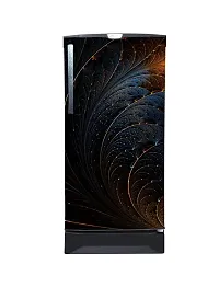 Psychedelic Collection Abstract Design Colorfull Decorative Fridge Sticker Multicolor Vinyl 120x60-SD_PCFS448-thumb2