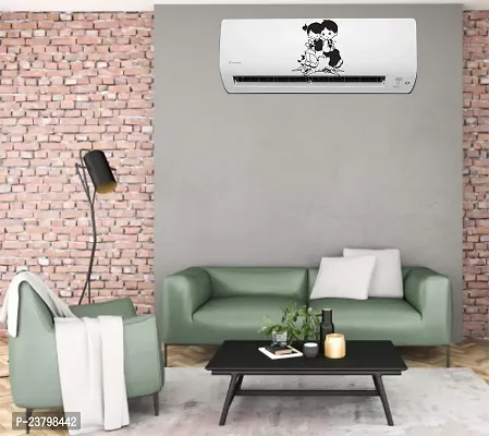 Psychedelic Collection Multi Color Decorative Air Conditioner Sticker - AC Sticker_PCAC209-thumb2