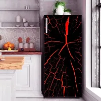 Trendy Abstract Colourfull Design Fridge Wrap Decorative Sticker (120 Cmx60Cm )-thumb1