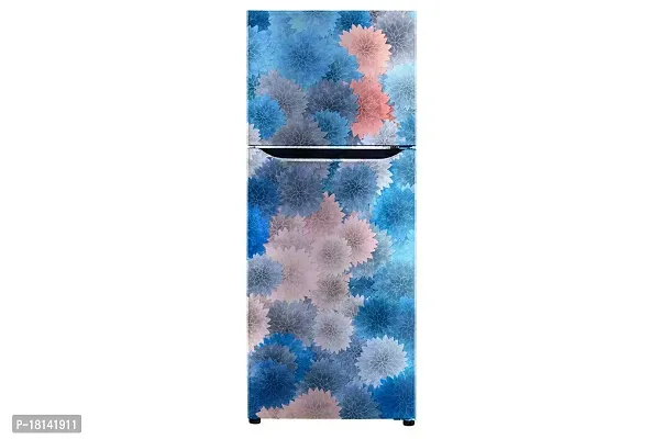 Buy Trendy Abstract Decorative Flower Leaves Fridge Wallpaper Poster  Adhesive Vinyl Sticker Fridge Wrap Decorative Sticker (Pvc Vinyl,  Multicolor, 60 Cm X 160 Cm) Online In India At Discounted Prices