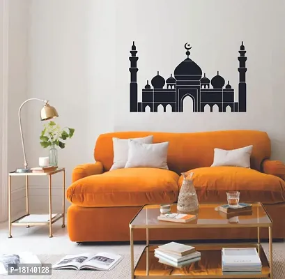 Trendy Decorative Beautiful Black Decal Islamic Sticker 60X90Is 93-thumb3