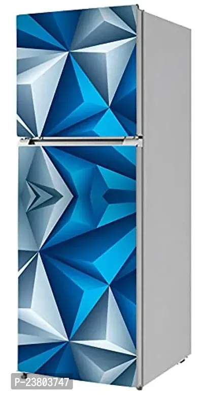 Psychedelic CollectiondesignDecorative Extra Large PVC Vinyl Fridge Sticker (Multicolor, 60 cm X 160 cm)_FD283_WP-thumb3