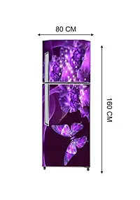 Psychedelic Collection Vinly HD 3D DesingDecorative Extra Large PVC Vinyl Fridge Sticker (Multicolor, 60 cm X 160 cm)_PCFS95_WP-thumb4