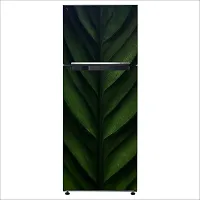 Psychedelic Collection Decorative Close up Plant stem Banana Leaf Biology Plant Extra Large Fridge Sticker Double Single Door Decorative Fridge Sticker (PVC Vinyl, Multicolor, 60 cm X 160 cm)-thumb2