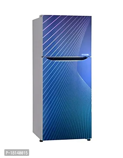 Trendy Abstract Sky Line Fridge Wallpaper Poster Adhesive Vinyl Sticker Fridge Wrap Decorative Sticker (Pvc Vinyl, Multicolor, 60 Cm X 160 Cm)-thumb2